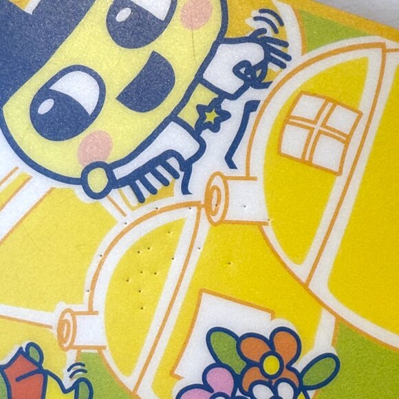 3/$20 Tamagotchi Connection Mouse Pad 2007 Y2K Collectible Orange Yellow Bandai - Picture 4 of 5